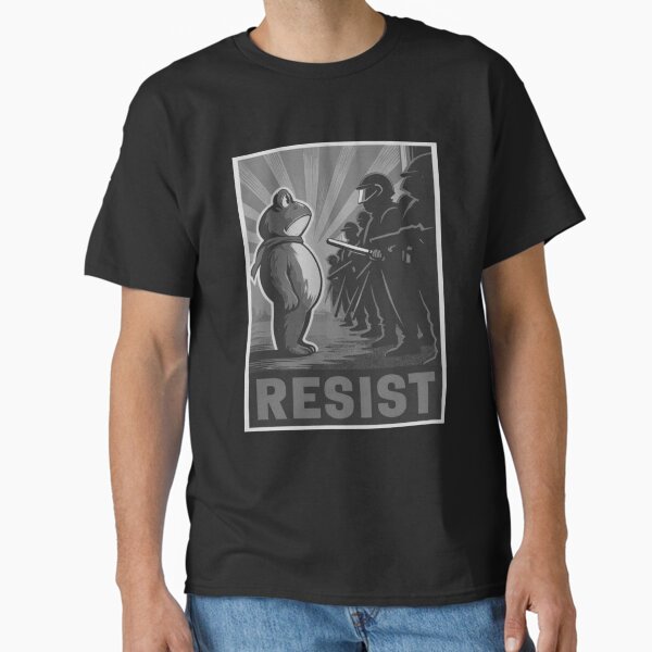 Portland Frog Protest Resist Classic T-Shirt for Sale by peggycantu
