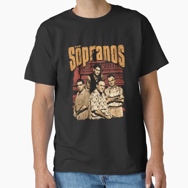 Vintage Style Sopranos Classic T-Shirt for Sale by DZTORTION