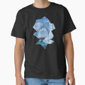 Landscape Tee, Colorful Nature T-Shirt ,nature scenery tee, graphic shirt, artistic retro design, casual wear, Classic T-Shirt for Sale by chipmuckdesignn