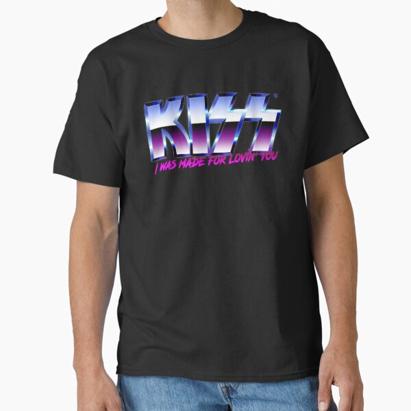 KISS - I was made for lovin'you - Chrome Classic T-Shirt for Sale by Ornicar