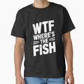 WTF Where’s The Fish Classic T-Shirt for Sale by Fraxoweb