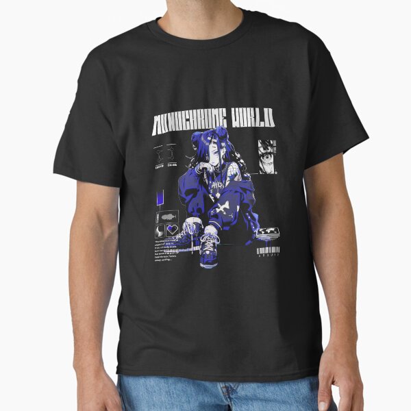 Monochrome World Anime Girl Classic T-Shirt for Sale by CursedInk
