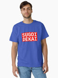 SUGOI DEKAI Uzaki chan wa Asobitai Baseball 3 4 Sleeve Classic T Shirt T Shirt Streetwear Style Gift Ready
