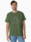 Free Thinker Tree White By Tai S Tees Classic T Shirt T Shirt Everyday Wear