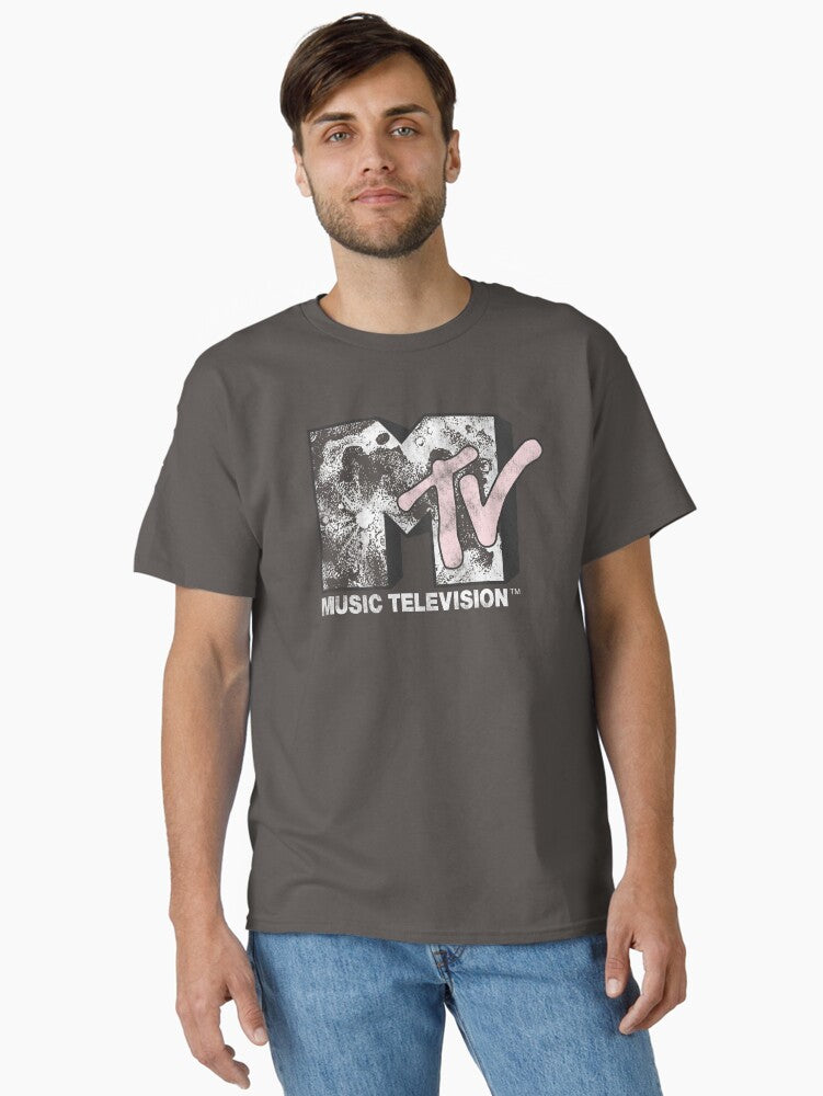 MTV Vintage Lunar Moon MTV Logo Classic T Shirt T Shirt Streetwear Style Best Seller Look