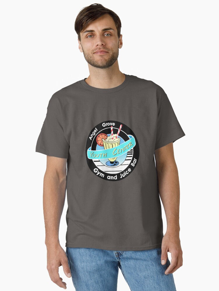 Mighty Morphin Power rangers youth center logo Classic T Shirt T Shirt Premium Print