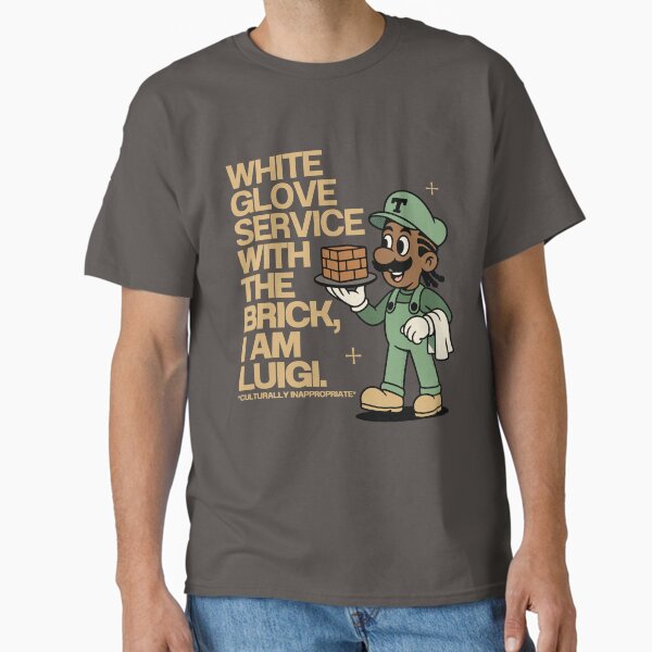 White Glove Brick Service Design – Clipse Inspired Hip Hop Art Let God Sort Em Out Classic T-Shirt for Sale by ArtistSupplyLab