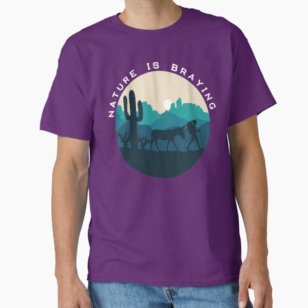 Nature is Braying (female) Classic T-Shirt for Sale by brayer
