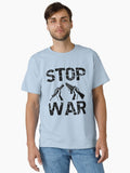 Stop War Broken Gun Black Design for Peace Loving People Classic Shirt T Shirt Minimal Style