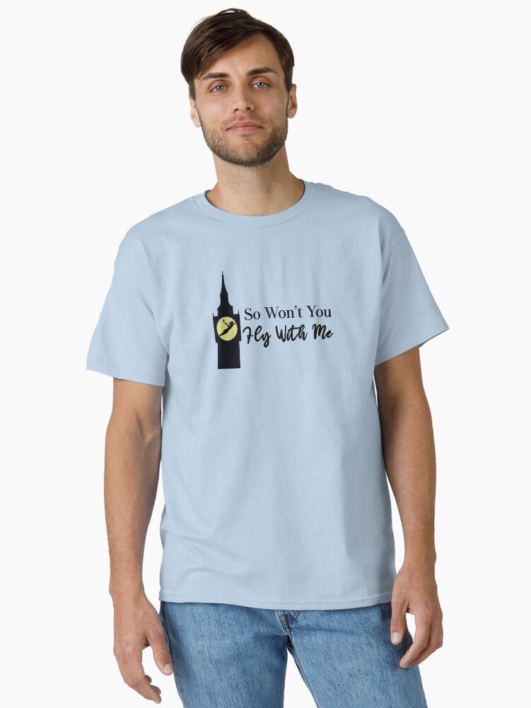 Fly With Me Classic T-Shirt T-Shirt | Viral Style | Top Pick For Fans