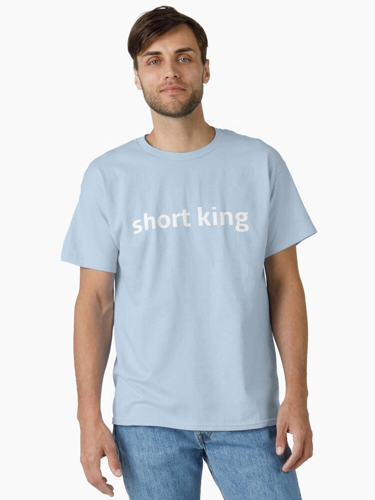 Short King White Font Classic Shirt Shorts US Market