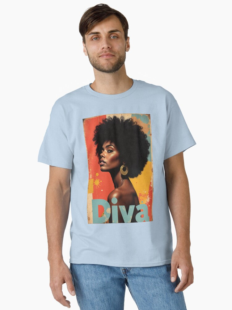 DIVA Classic T-Shirt | Premium Unisex T-Shirt, Trending Graphic Tee