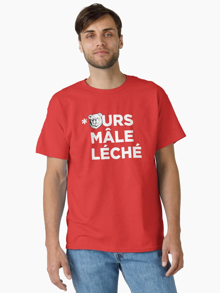 Robust Ours mal leche white Classic Shirt T Shirt Everyday Wear