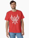 Fire Emblem Three Houses - Byleth Crest Of Flames Blazing Version White Classic T-shirt | Trendy Graphic Tee | Casual Unisex T-shirt