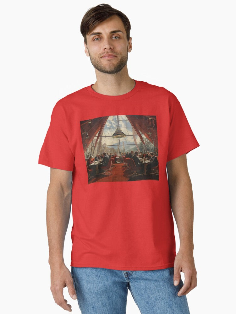 2050 Coporate Meeting Classic T-Shirt | Premium Unisex T-Shirt, Trending Graphic Tee