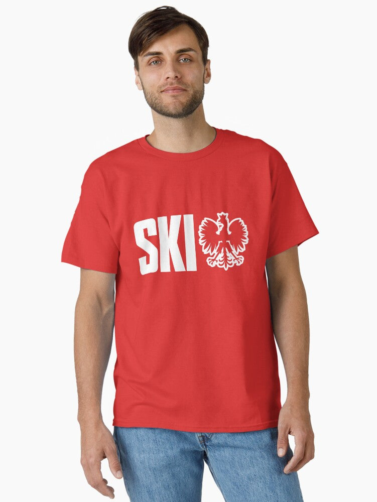 SKI Polish Last Name Ending in Ski Buffalo New York Dyngus Day Classic Shirt T Shirt US Trend