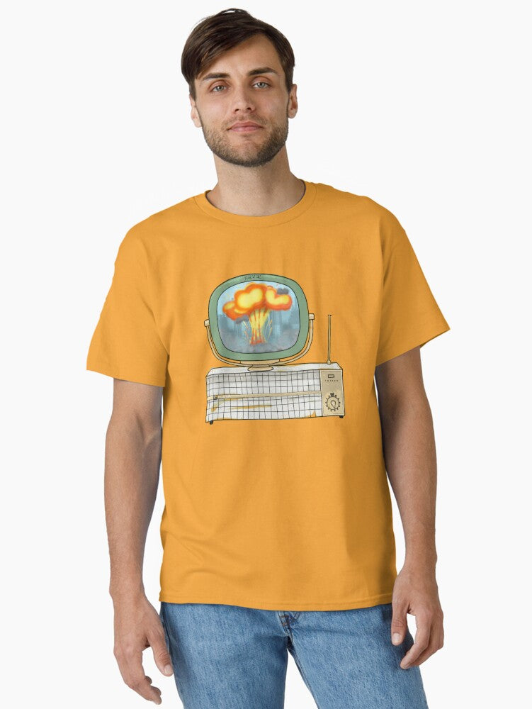Retro Television Classic T-Shirt | Premium Unisex T-Shirt, Trending Graphic Tee