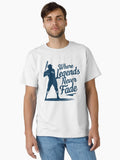Where Legends Never Fade Retro Baseball Classic T Shirt T Shirt High Search Demand Limited Drop Feel
