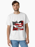 Red Camo Classic T Shirt T Shirt High Search Demand Hot Search US