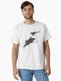 Black And White Australian Shepherd Catching Disc