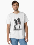 Happy Herder Border Collie Joy Sticker