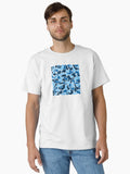 Blue Camo Classic T Shirt T Shirt Best Seller Look Fan Favorite
