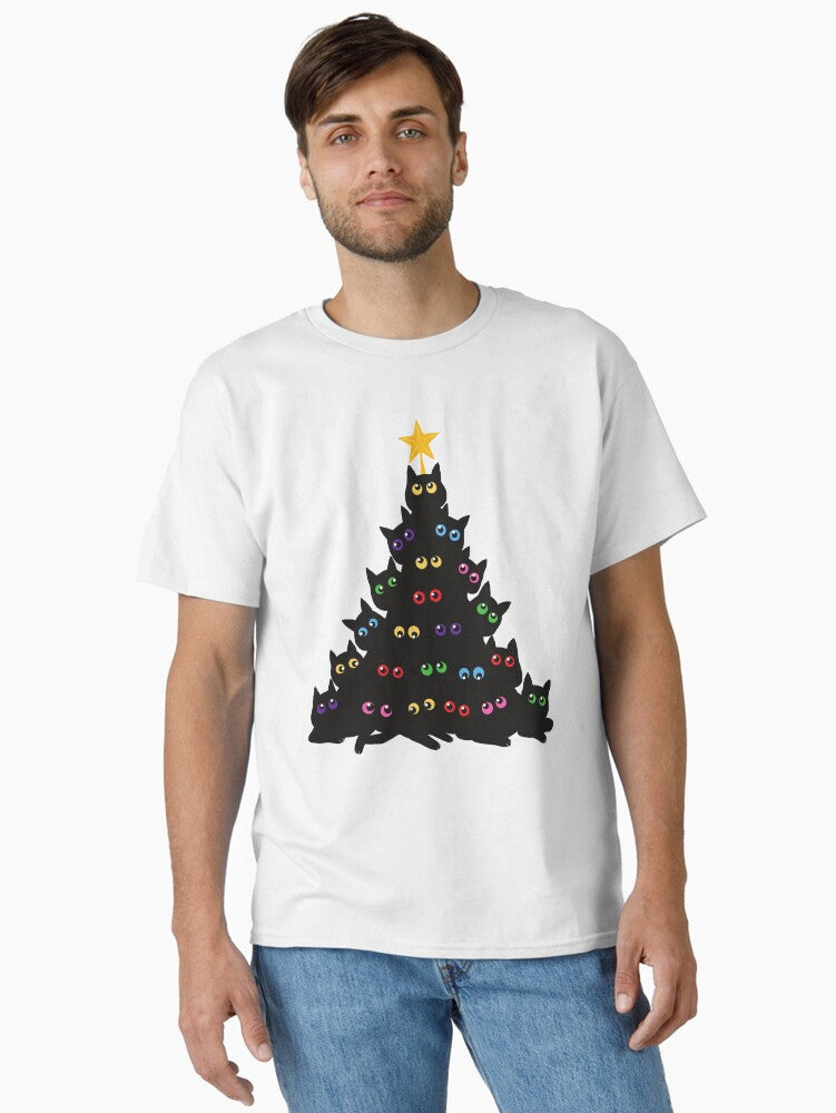 Meowy Christmas Classic TShirt T-Shirt | Fan Favorite Artwork | Great For Christmas Season