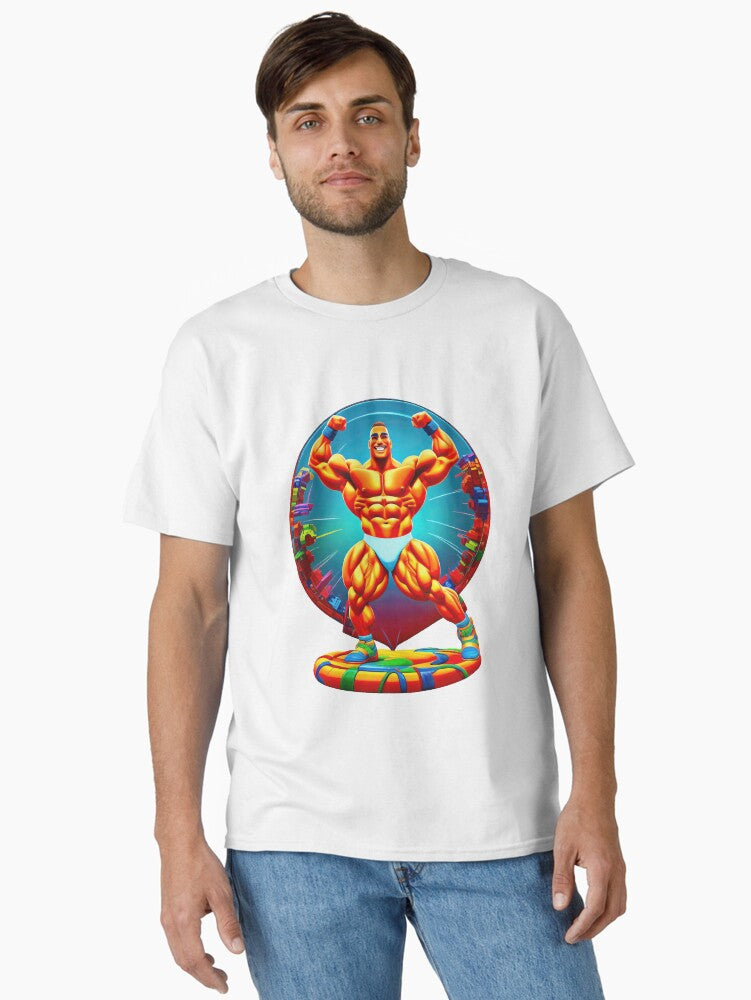 Bodybuilder Classic T Shirt T Shirt Premium Print