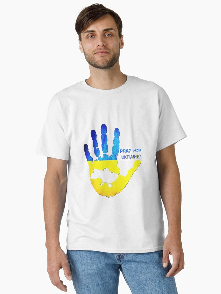 pray for ukraine Classic Shirt T Shirt Peace Message