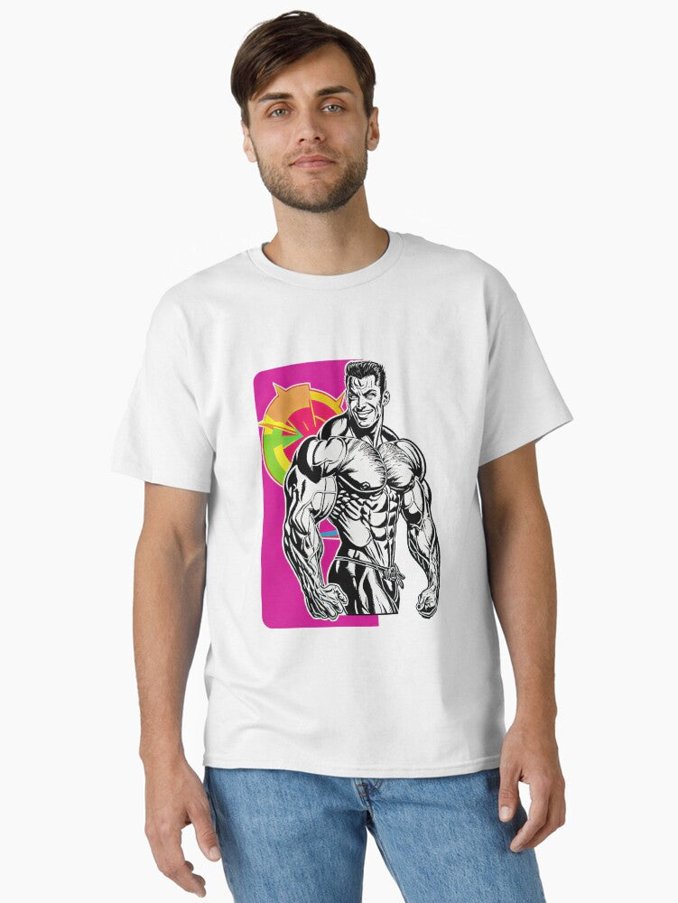 Muscular Guy Classic T Shirt T Shirt Minimal Style