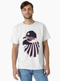 Black White American Flag Eagle waring Black white American flag cap Classic Shirt T Shirt Premium Quality