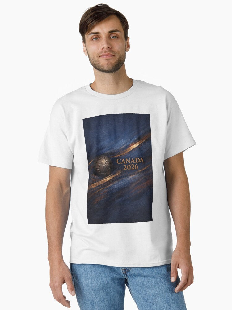 Canada 2026 Soccer Inspired Design Classic T-Shirt