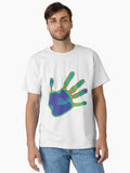 Thermal hand print Classic T-Shirt | Premium Unisex T-Shirt, Trending Graphic Tee