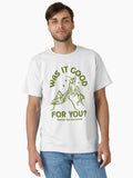 Was It Good For You Devour The Patriarchy Women's Rights Praying Mantis Classic T-Shirt T-Shirt | Aesthetic Graphic | Trending Now