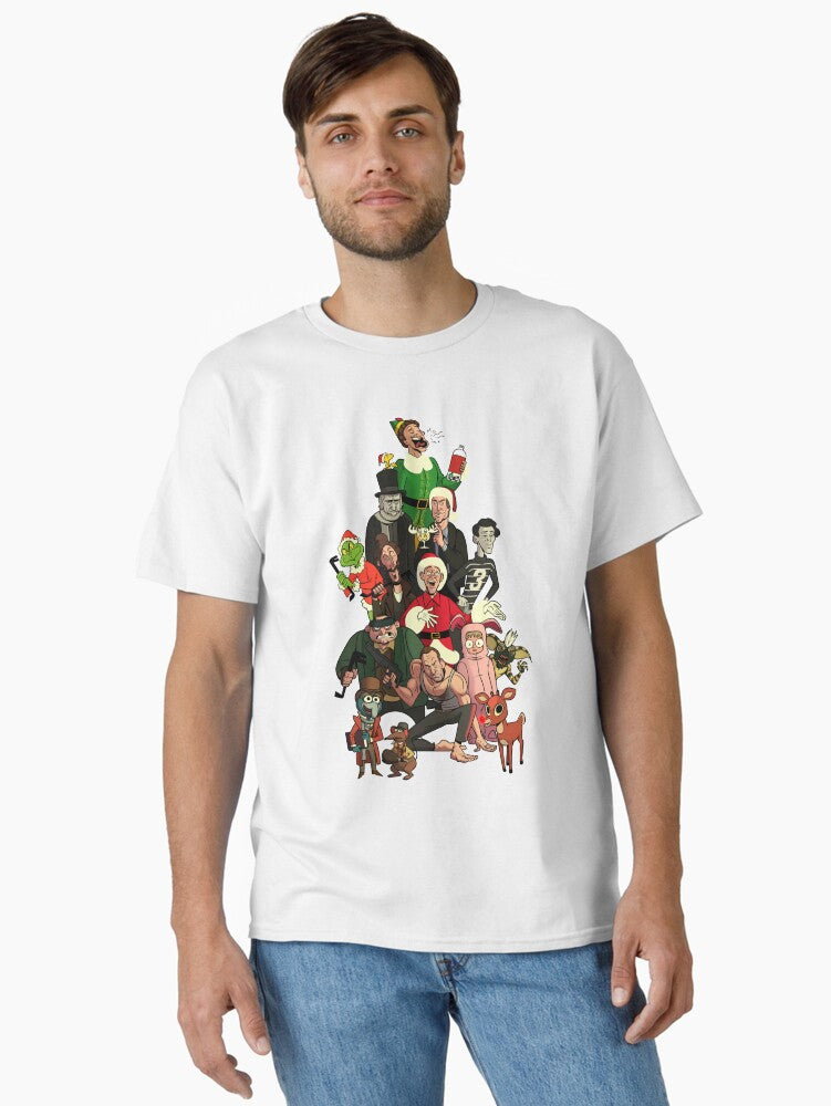 Christmas Cast Classic T Shirt T Shirt Comfort Fit Limited Drop Feel