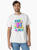 MTV Spring Break Neon 90 s Music Television Logo Classic T Shirt T Shirt Streetwear Style Daily Wear