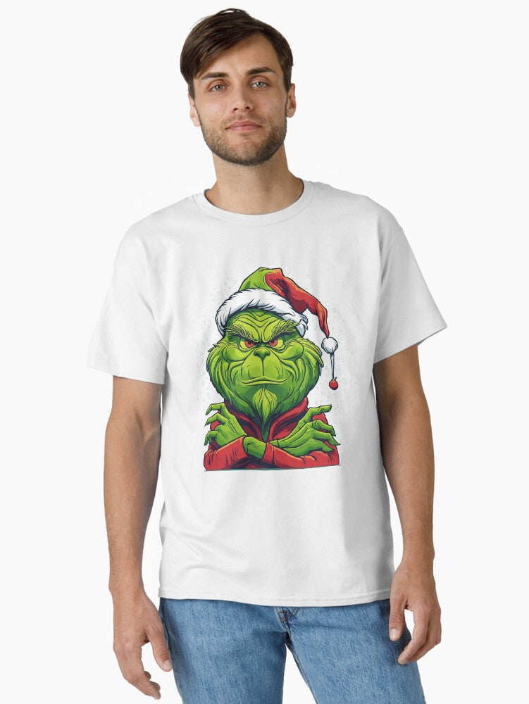 Festive Christmas Grinchy Classic T Shirt T Shirt Holiday Trending Christmas Season Pick