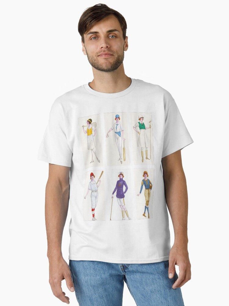 Women at Play Classic T Shirt T Shirt Premium Print Hot Right Now
