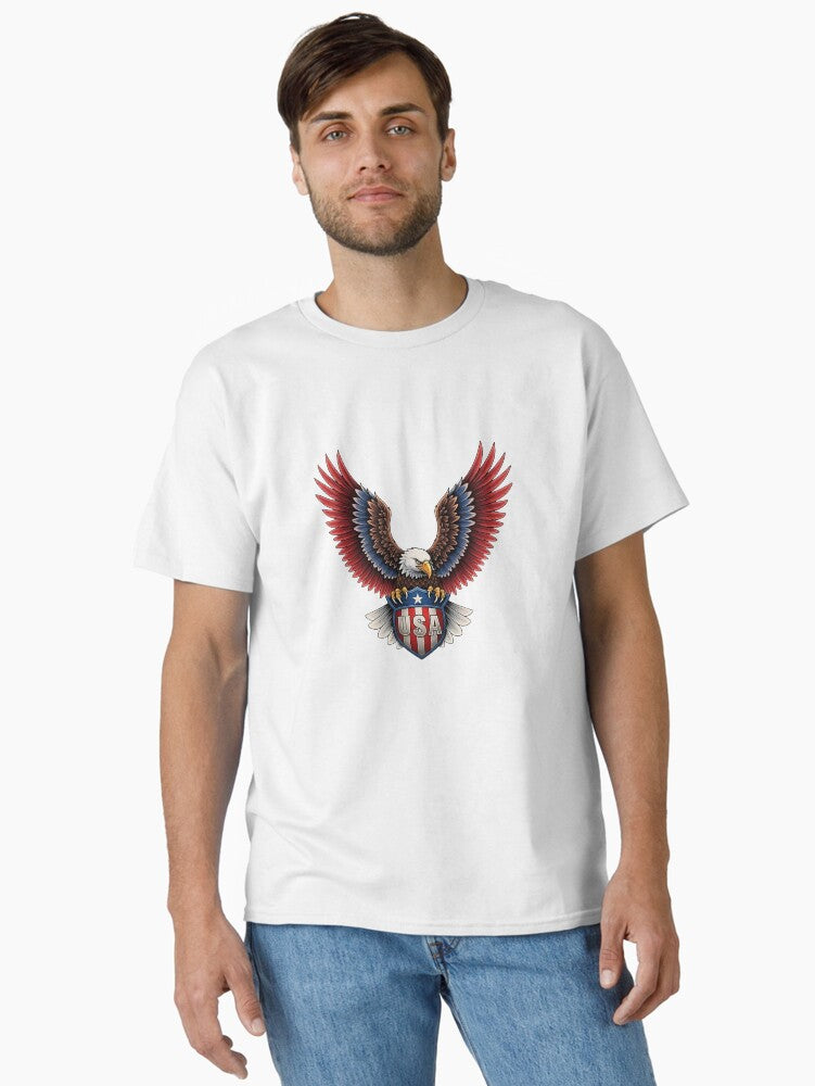 eagle bird usa Classic Shirt T Shirt Everyday Wear
