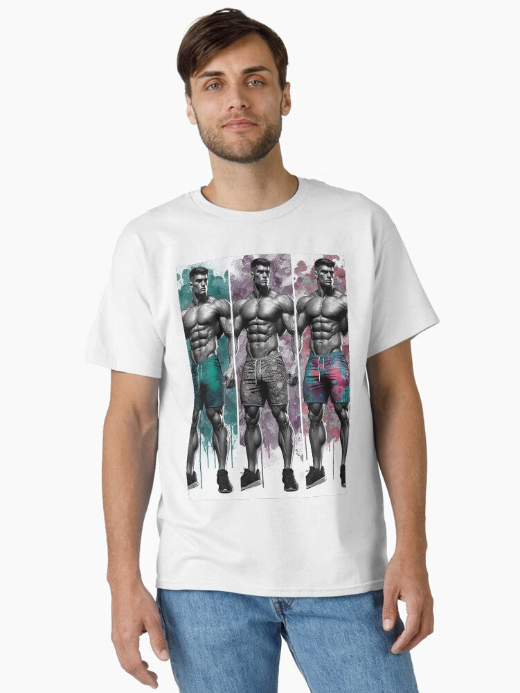 Swimming collection Floral Physique Classic Shirt T Shirt Everyday Wear