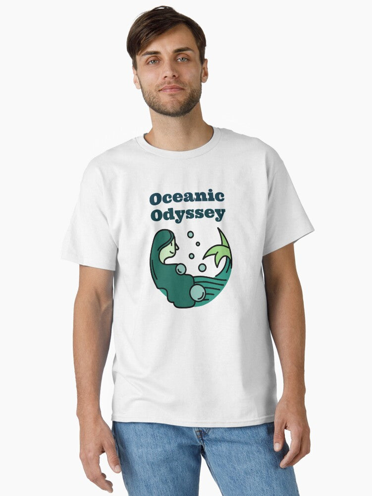 OCEANIC ODYSSEY Classic T Shirt T Shirt Streetwear Style New Year Trend