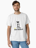Just Throw It Border Collie Dog Nickerstickers On