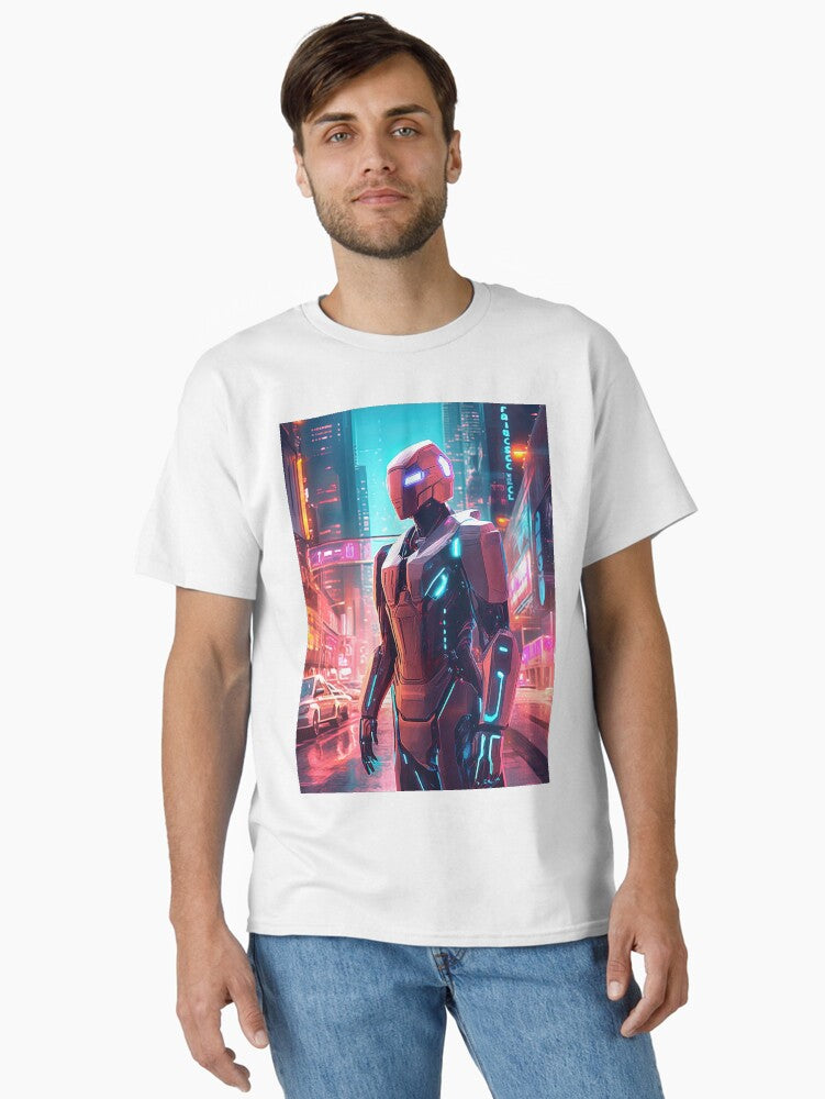 Analog Futurism Classic T-Shirt | Premium Unisex T-Shirt, Trending Graphic Tee