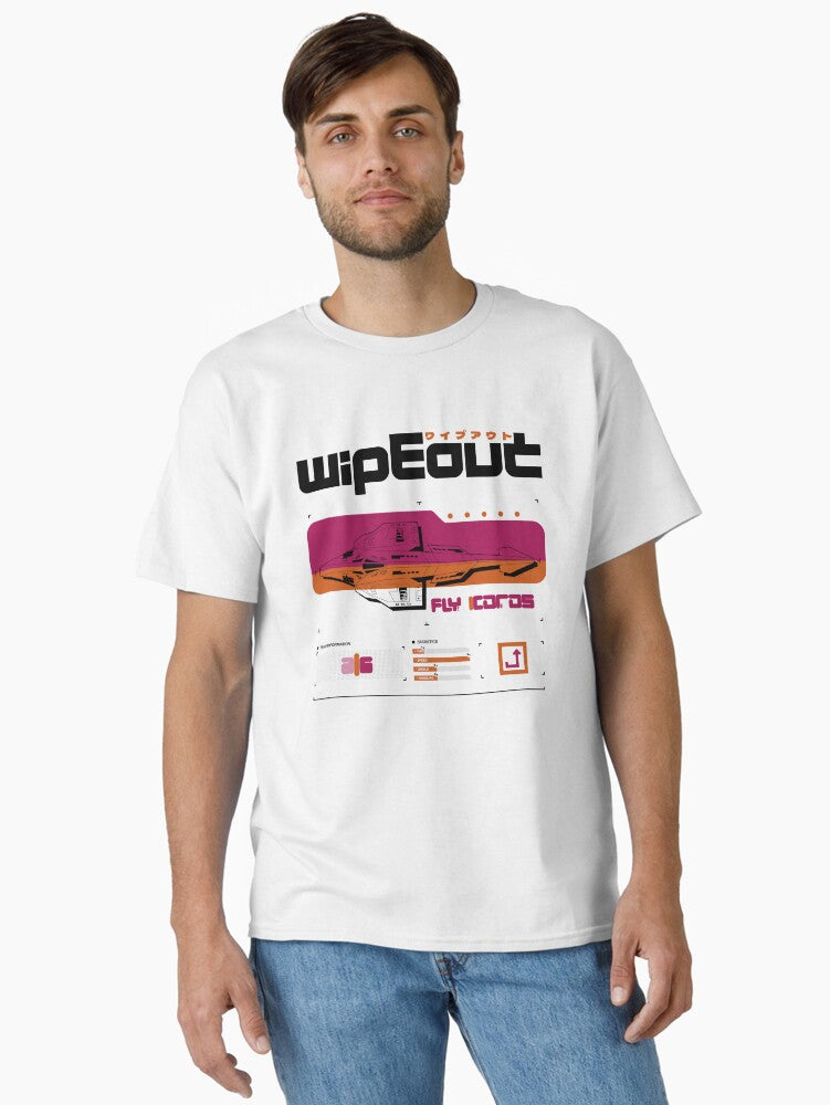 WipEout 3 - Icaras - Light Classic T-Shirt | Premium Unisex T-Shirt, Trending Graphic Tee