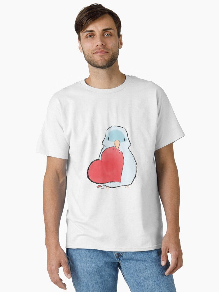Heart Card Parrotlet White Classic Shirt T Shirt Gift Ready