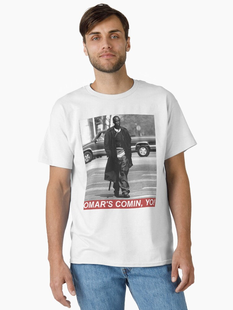 OMAR S COMIN YO Classic T Shirt T Shirt Minimal Artwork