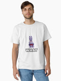 WHAT Ironic Funny FNAF Bonnie Plush Meme T-shirt Classic T-Shirt | Premium Unisex T-Shirt, Trending Graphic Tee