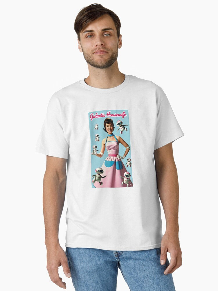 Galactic Housewife Classic T-Shirt | Premium Unisex T-Shirt, Trending Graphic Tee