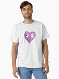 Funny heart texture valentines day mothers day Classic Shirt T Shirt Minimal Style
