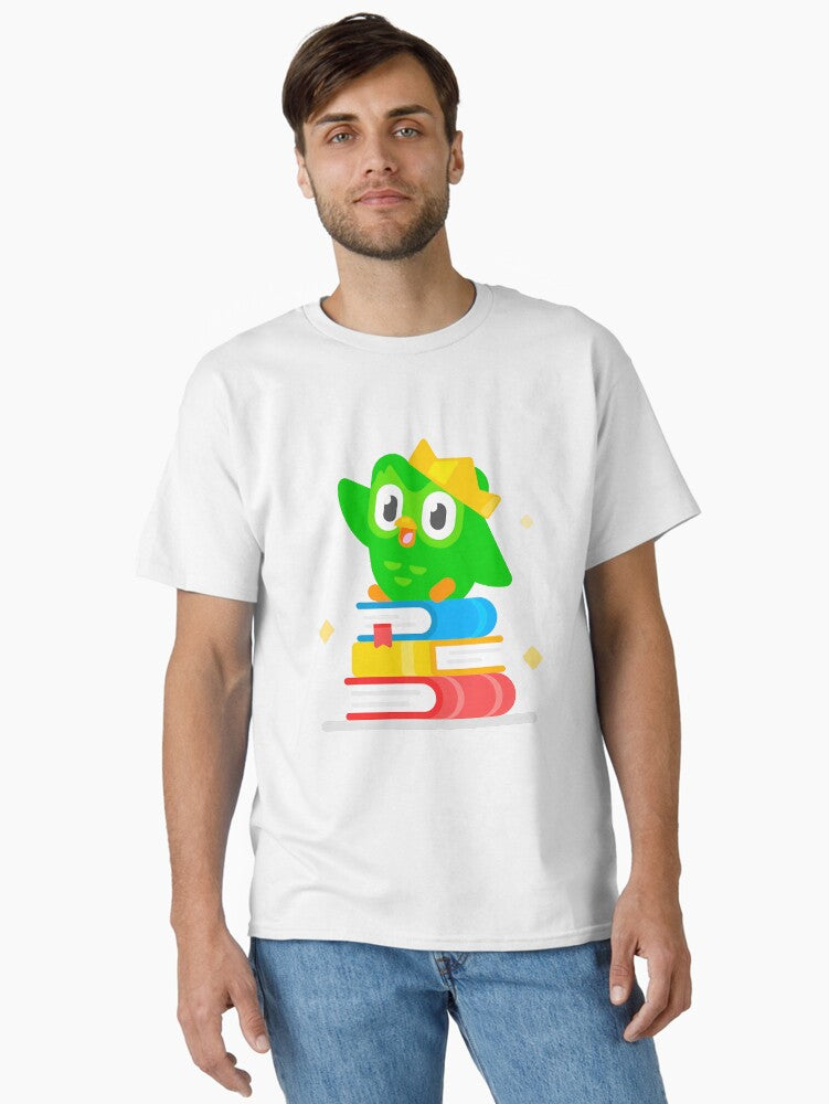 Funny Duolingo Meme Classic T-Shirt | Premium Unisex T-Shirt, Trending Graphic Tee